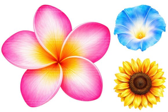 Download Vibrant Summer Flower Clipart - Summer flower clipart Collection