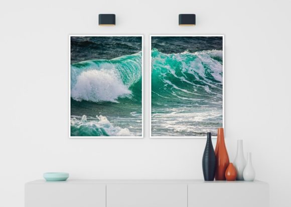 Download Ocean Set of 2 Wall Art Printable Decor - Set Collection