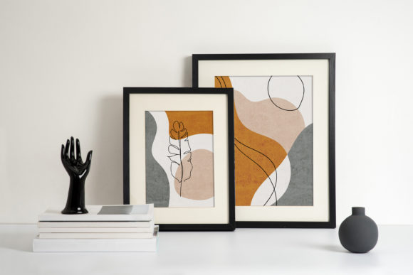 Download Hand Painted Botanical Line Art Set - Set Collection