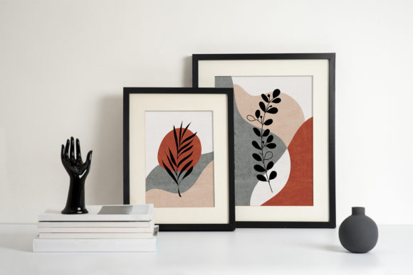 Download Hand Painted Botanical Line Art Set - Set Collection